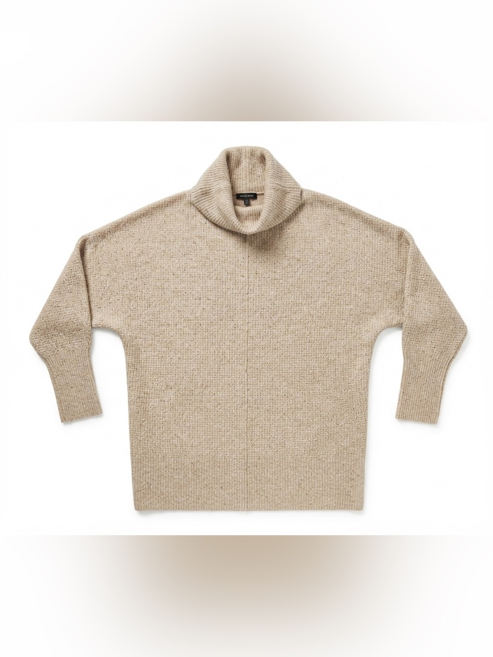 RW&CO Oatmeal Dolman Turtleneck Sweater Oversized XS